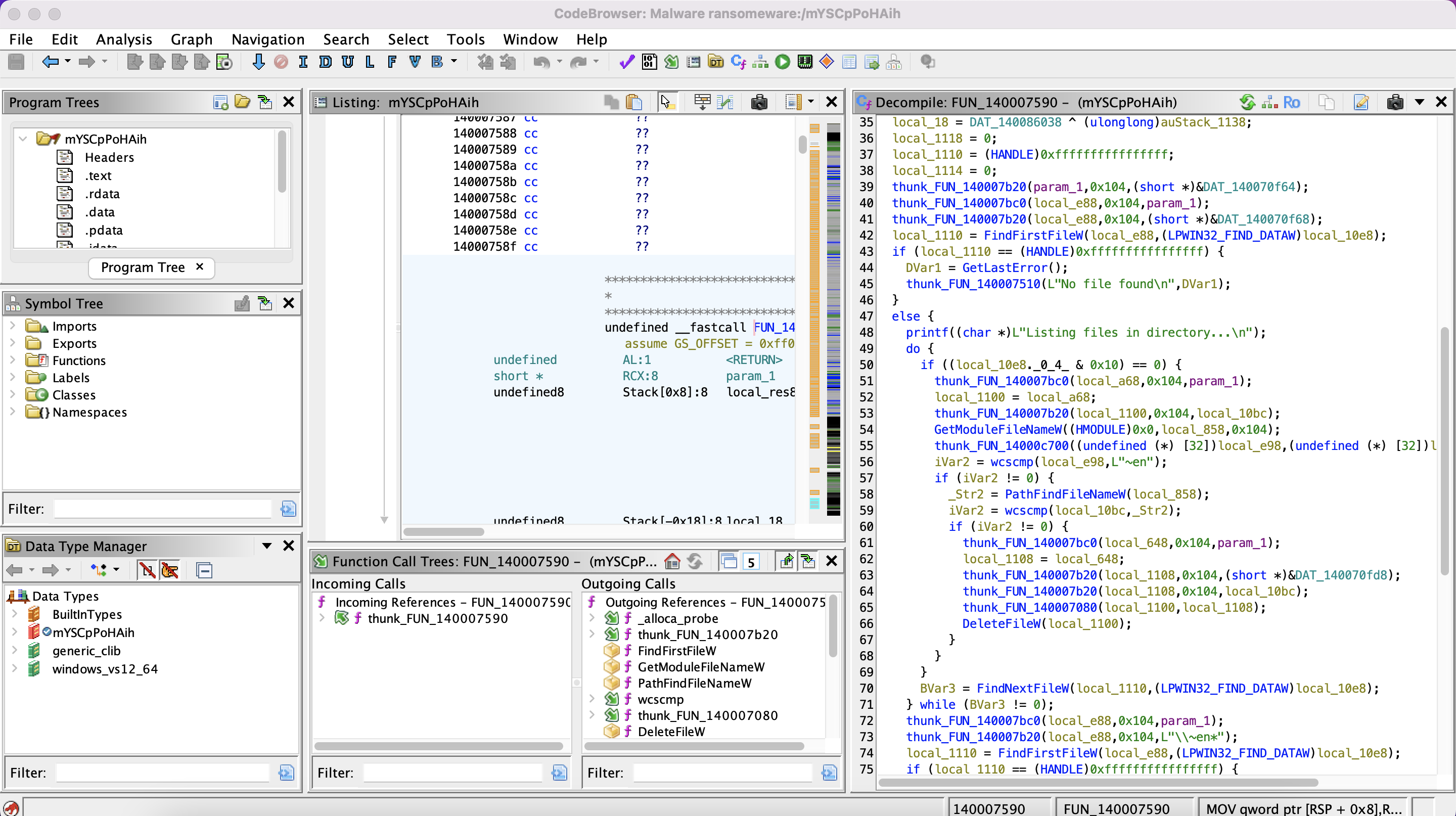 Attack Code Analysis